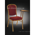 Confortable chaise de conférence en tissu rouge avec table (YC-ZL30)